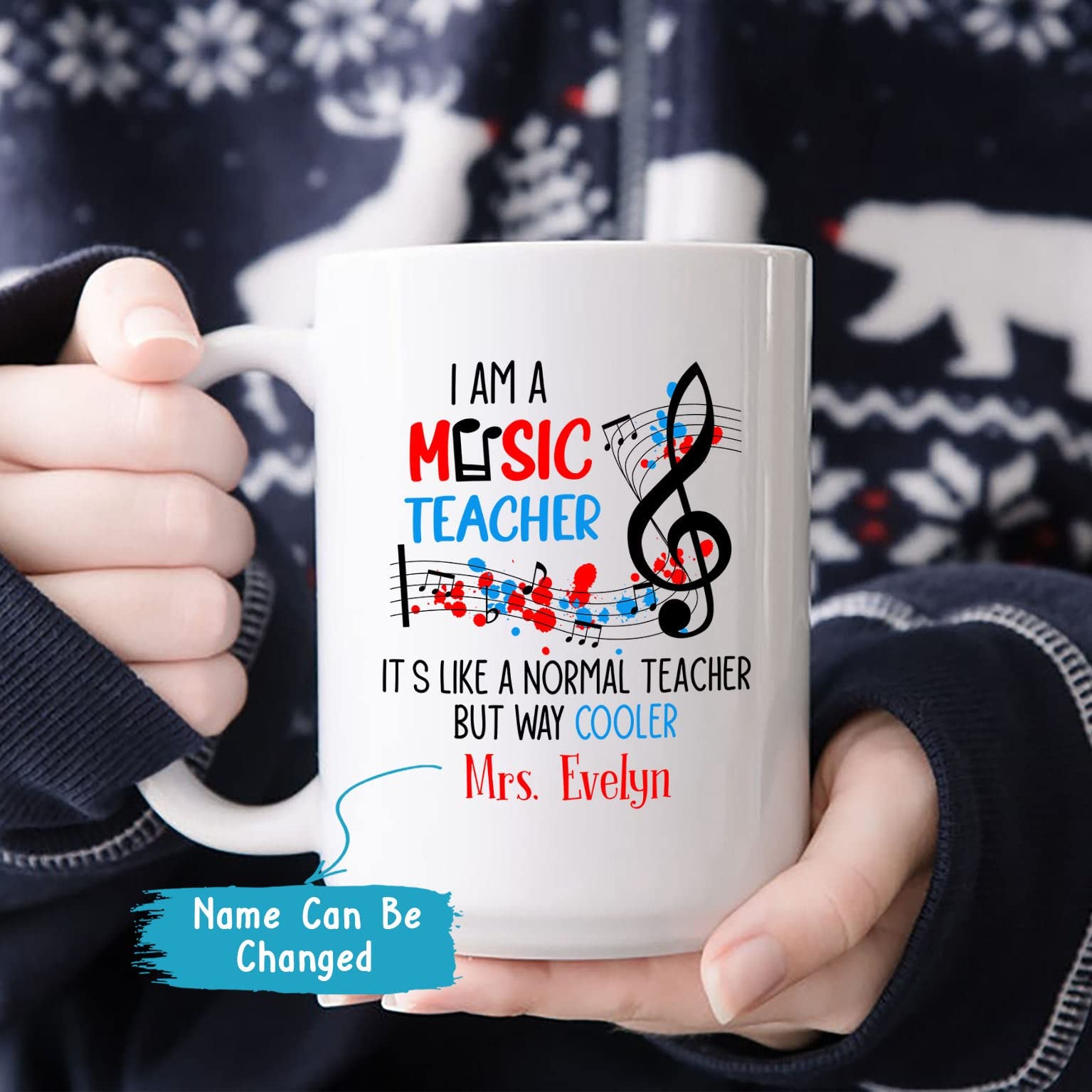 Amazon.com: I Am A Music Teacher Mug, Music Teacher Gift